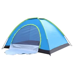 2 Person Camping Tent | Dome Shape, Waterproof, Assorted Color & Design (200 x 150 x 110 cm)
