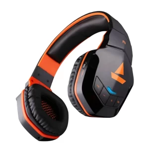 boAt Rockerz 518 Bluetooth Headphone with Thumping Bass, Easy Integrated Controls, Built-in Microphone (Molten Orange)