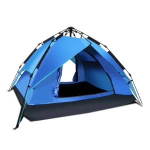 3-4 Person Portable Tent Instant Easy Set up Tent Waterproof Windproof Automatic Tent for Hiking Camping Mountaineering