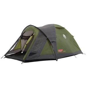 Darwin 3 Plus Dome Tent, 3 Man Camping Tent with Fibreglass Poles, 3000 mm Water Column, Waterproof