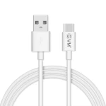EVM Type-C Superfast Charging Cable 1.2 Meter Charge & Sync Cable (Color : White)