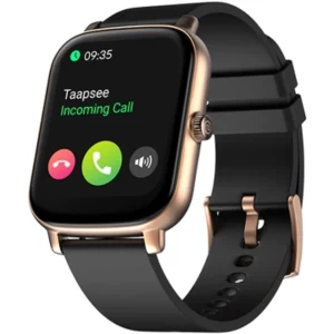Noise ColorFit Icon Buzz Bluetooth Calling Smart Watch with 24/7 Heart Rate Monitor, 9 Sports Modes (Midnight Gold)