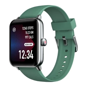 Noise ColorFit Pro 3 Assist Smart Watch with Alexa Built-in, 10-day battery, 24/7 Heart Rate Monitor(Smoke Green)