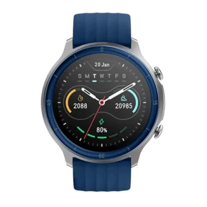 Noise NoiseFit Agile Smart Watch With 1.28” Full Touch Display, 14 Sports Modes & 5ATM Waterproof (Power Blue)