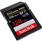 SanDisk 128GB Extreme Pro SDXC UHS-I Card - C10, U3, V30, 4K UHD, SD Card - SDSDXXY-128G-GN4IN