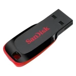 Sandisk Cruzer Blade 16 GB Utility Pendrive  (Red, Black)