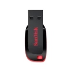Sandisk Cruzer Blade 64 GB Utility Pendrive (Red, Black)