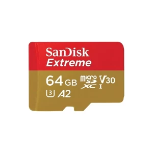 SanDisk Extreme 64GB MicroSDXC 160MB/s read speeds Memory Card (SDSQXA2-064G-GN6MN)