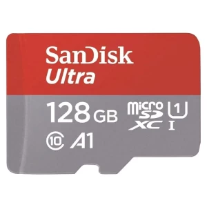 SanDisk Ultra microSD UHS-I 128GB Memory Card with 120MBs transfer speeds