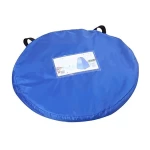 Inditradition Full Privacy Portable Cloth Changing Tent for Camping, Picnic, Outdoor Shoot (190 cm, Blue with Silver Coa