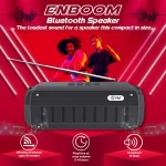 EVM EnBoom Portable Bluetooth Speaker with Studio Quality Sound 10 W Bluetooth Speaker  (Black, Stereo Channel)