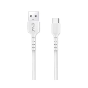 EVM EVM-C-015 1 meter Type-C Cable with Temperature Protection (White)