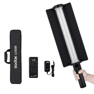 Godox LC500RR with Remote RGB Stick Light