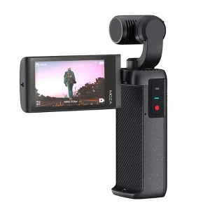 MOZA Moin Pocket - Handheld Gimbal Stabilizer with 2.45-inch HD Touch Rotary Screen 4K/60 fps Camera, 1/2.3" CMOS, 1200M