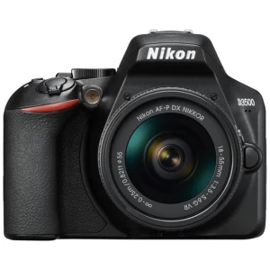 Nikon D3500 DSLR Camera (18-55mm + 70-300mm Lens, Black)
