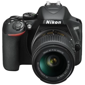Nikon D3500 DSLR Camera (18-55mm, Black)