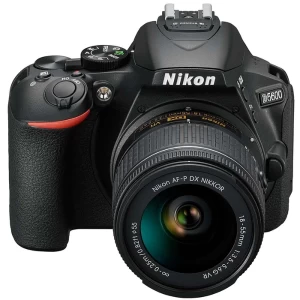Nikon D5600 DSLR Camera (18-55+70-300mm, Black)