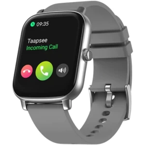 Noise ColorFit Icon Buzz Bluetooth Calling Smart Watch with 24/7 Heart Rate Monitor, 9 Sports Modes (Silver Grey)