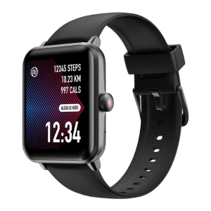 Noise ColorFit Pro 3 Assist Smart Watch With Alexa Built-in, 10-Day Battery, 24/7 Heart Rate Monitor (Jet Black)