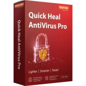 QUICK HEAL Anti-virus 1 User 1 Year  (CDDVD)