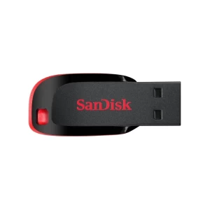 Sandisk Cruzer Blade 64 GB Utility Pendrive (Red, Black)