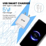 EVM USB SMART CHARGER - TYPE-C CABLE CH-02